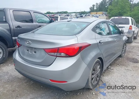 2015 Hyundai Elantra Se из США, поврежденный, VIN KMHDH4AE7FU278094